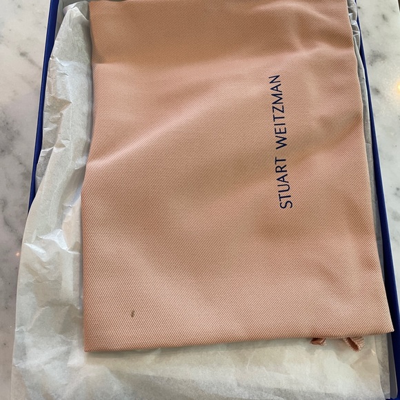 NWT Stuart Weitzman Nudistcurve 100 Strap Sandal Crystal size 7.5 - Picture 10 of 10